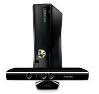 Microsoft Xbox 360 4GB Console + Kinect, BNDL (S4G-00067)